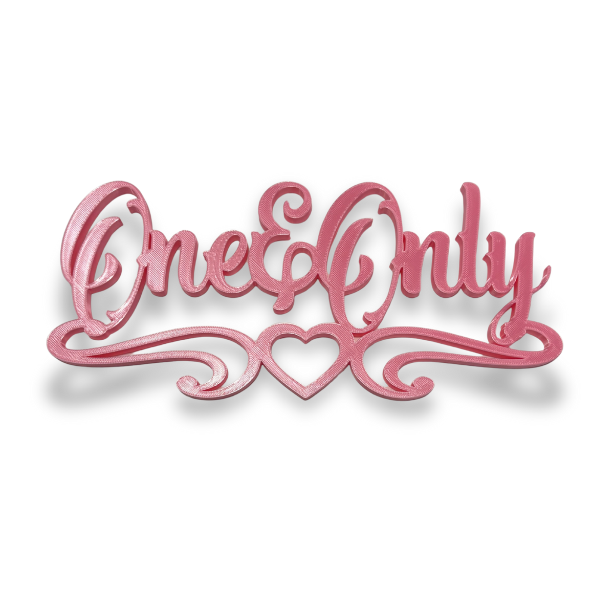 'One & Only' Name Plate