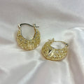Virgen Maria Star Hoops