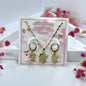 Mini HK Necklace & Earring Set