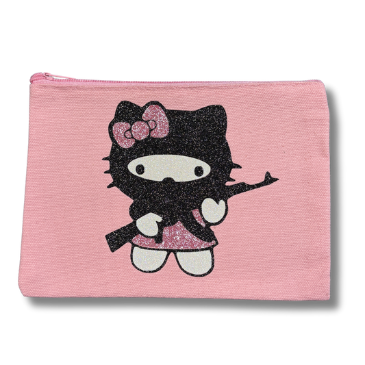 HK Ski Mask Makeup Bag/Pouch