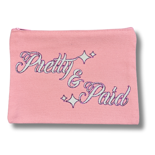 Pretty & Paid Makeup Bag/Pouch