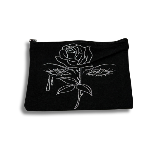 Sad Girl Tears Makeup Bag/Pouch