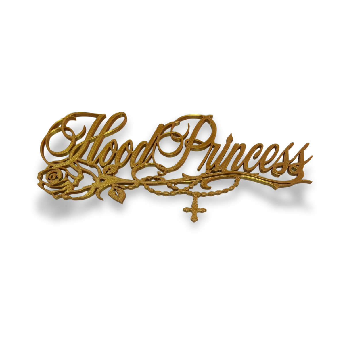 'Hood Princess' Name Plate