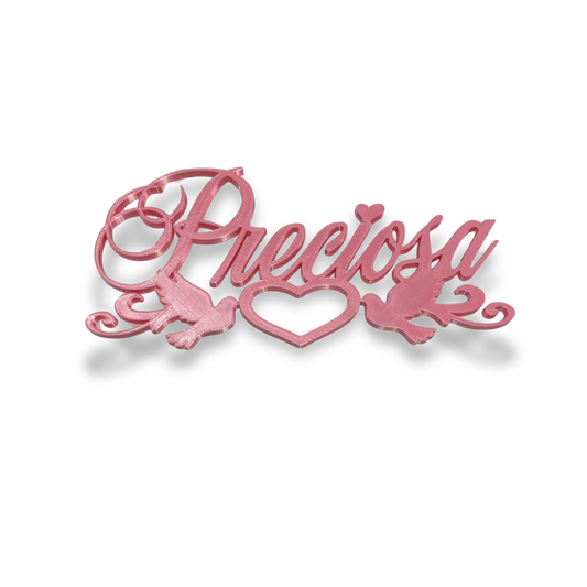 'Preciosa' Name Plate