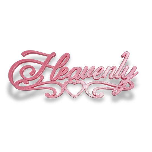 'Heavenly' Name Plate